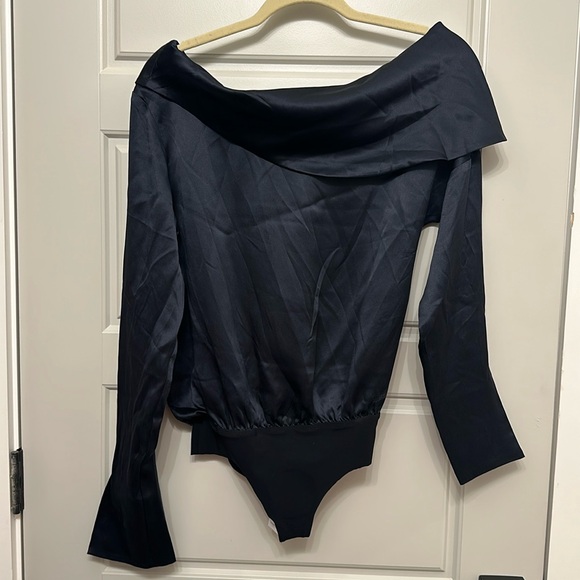 ALIX NYC Clara 100% Silk Bodysuit - Picture 5 of 10